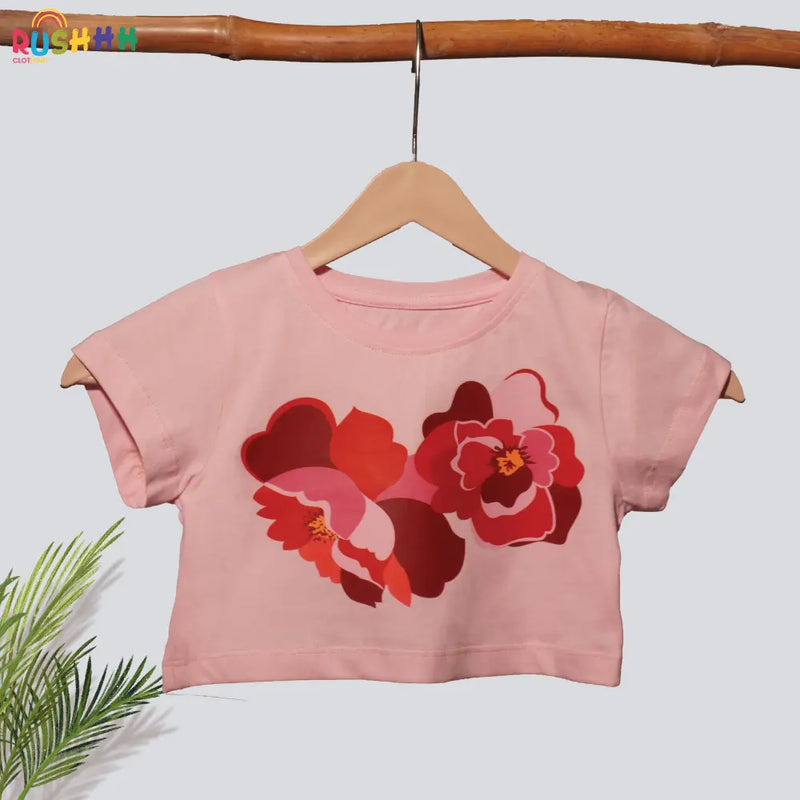 Pure cotton Relaxed crop top