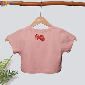 Pure cotton Relaxed crop top