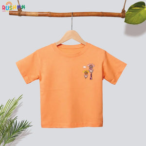 I love Giraffes Print Oversize Tshirt