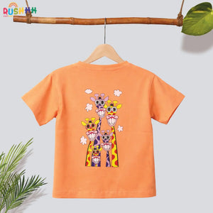 I love Giraffes Print Oversize Tshirt