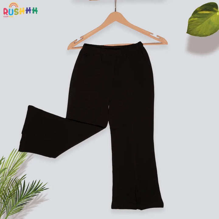 Girls Mid Rise Track Pants
