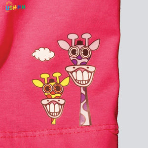 2-Pc Pure cotton Tshirt and shorts set