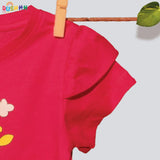 2-Pc Pure cotton Tshirt and shorts set