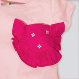 2-Pc Dual color Tshirt and pant set
